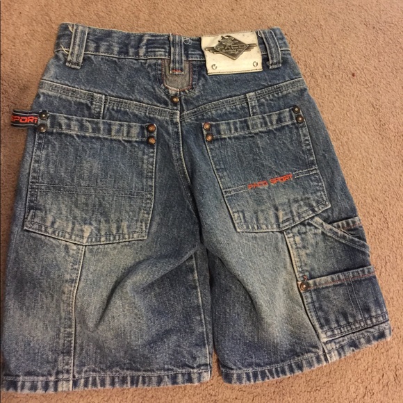 Blue Jean PACO SPORT Shorts, size 4 - Picture 2 of 2